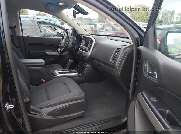 1GCGTCEN0M1178972 2021 CHEVROLET COLORADO Black Widok wnętrza z przodu