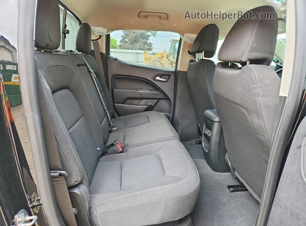 1GCGTCEN0N1298238 2022 CHEVROLET COLORADO Black Rear seats view