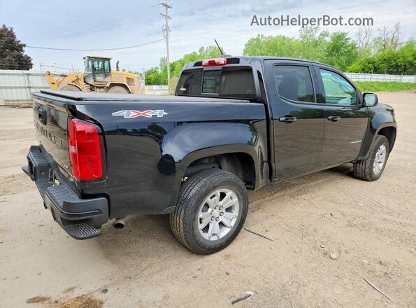 1GCGTCEN0N1298238 2022 CHEVROLET COLORADO Black Rear right