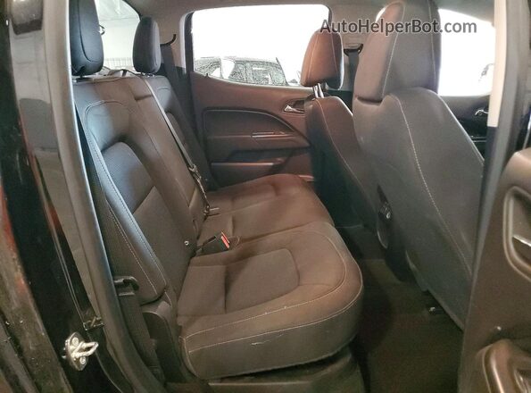 1GCGTCEN1J1156734 2018 CHEVROLET COLORADO Black Rear seats view