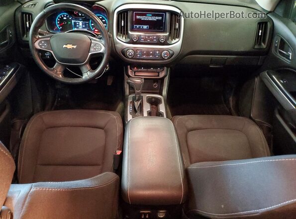 1GCGTCEN1J1156734 2018 CHEVROLET COLORADO Black Dashboard view