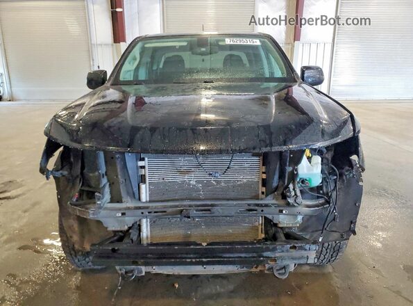 1GCGTCEN1J1156734 2018 CHEVROLET COLORADO Black Front view