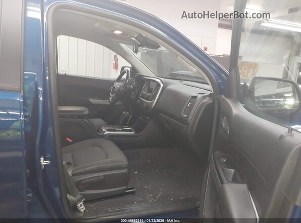 1GCGTCEN1K1264515 2019 CHEVROLET COLORADO Blue წინა სალონის ხედი