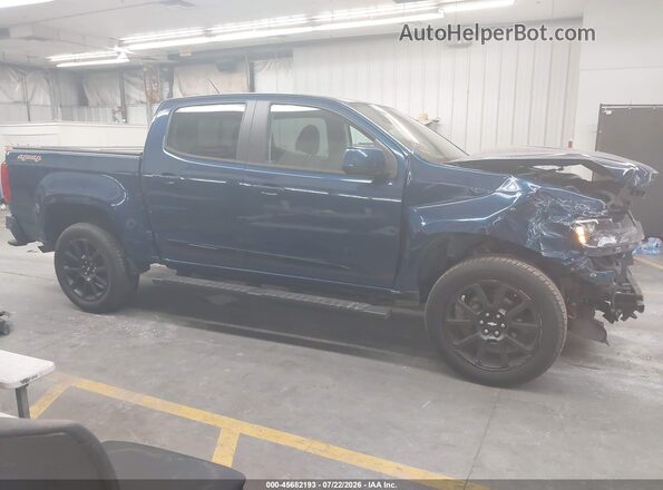 1GCGTCEN1K1264515 2019 CHEVROLET COLORADO Blue სალონის 360-გრადუსიანი ხედი