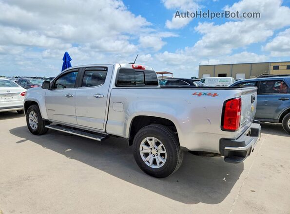 1GCGTCEN2H1211413 2017 CHEVROLET COLORADO Silver Trasero izquierdo