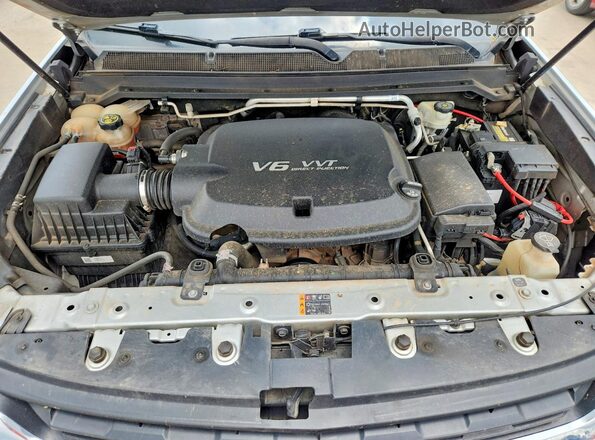 1GCGTCEN2H1211413 2017 CHEVROLET COLORADO Silver Vista interior trasera