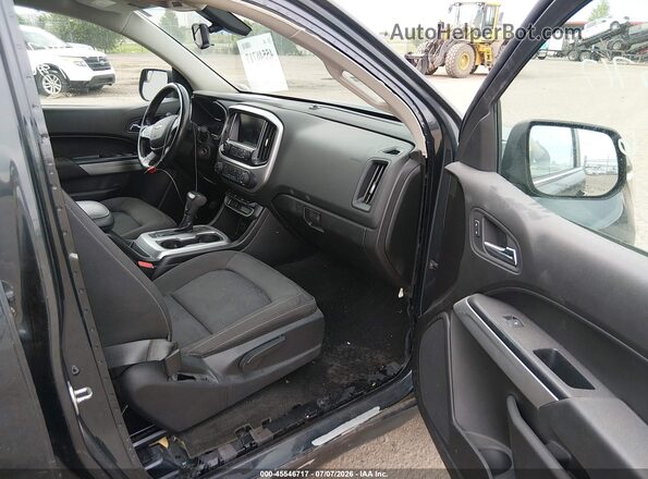 1GCGTCEN2J1218996 2018 CHEVROLET COLORADO Черный Вид салона спереди