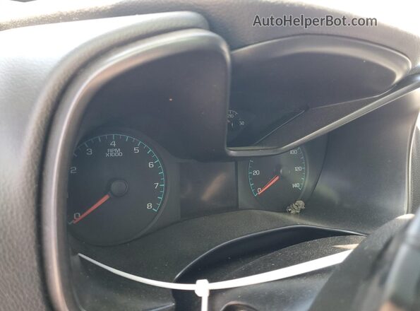 1GCGTCEN2M1103643 2021 CHEVROLET COLORADO White Vista del cuadro de instrumentos