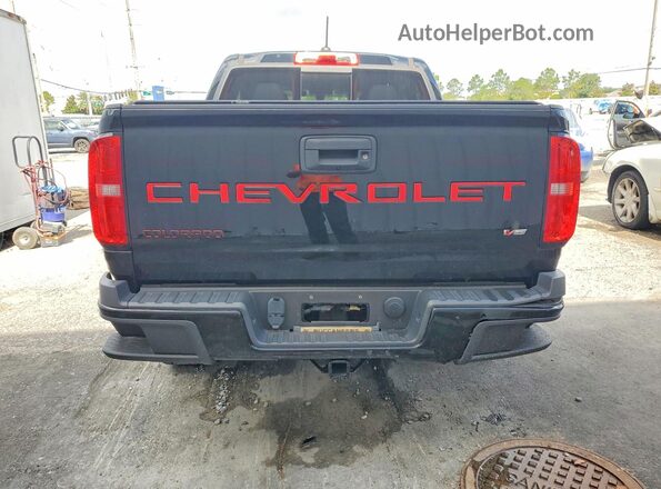 1GCGTCEN2M1142071 2021 CHEVROLET COLORADO Black უკანა ხედი