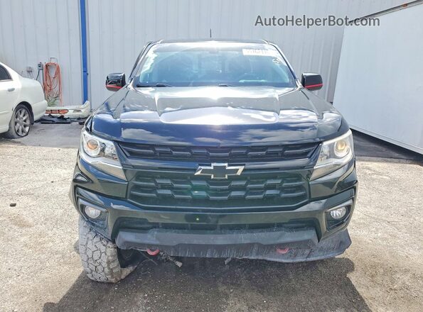 1GCGTCEN2M1142071 2021 CHEVROLET COLORADO Black წინა ხედი