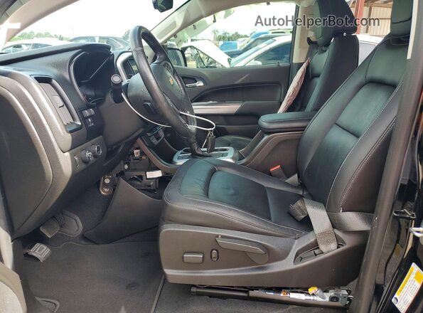 1GCGTCEN2M1142071 2021 CHEVROLET COLORADO Black წინა სალონის ხედი