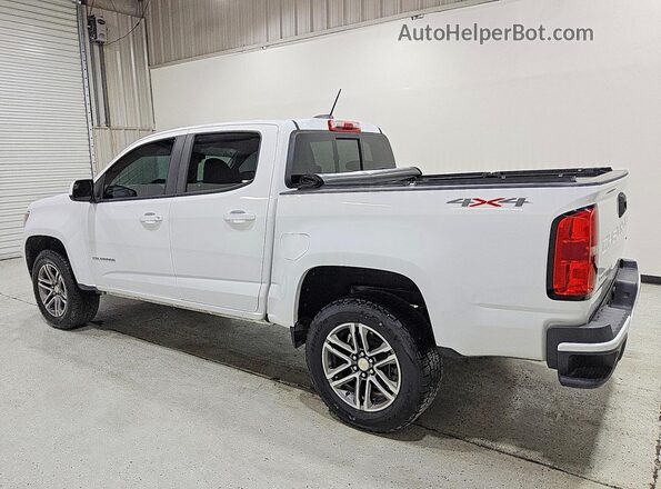 1GCGTCEN2N1242589 2022 CHEVROLET COLORADO Белый Задняя левая четверть