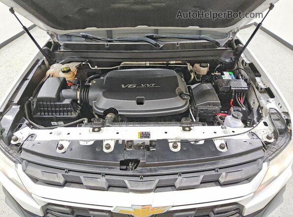 1GCGTCEN2N1242589 2022 CHEVROLET COLORADO Белый Вид подкапотного пространства