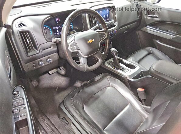 1GCGTCEN2N1242589 2022 CHEVROLET COLORADO Белый Вид панели приборов