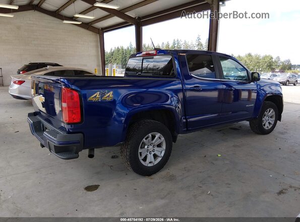 1GCGTCEN3H1242931 2017 CHEVROLET COLORADO Blue უკანა მარჯვენა