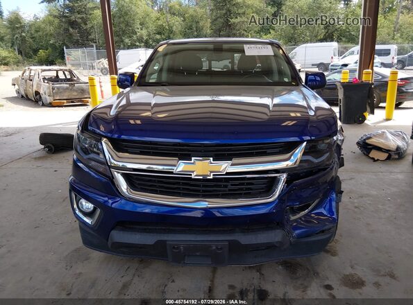 1GCGTCEN3H1242931 2017 CHEVROLET COLORADO Blue უკანა სალონის ხედი