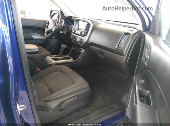 1GCGTCEN3H1242931 2017 CHEVROLET COLORADO Blue წინა სალონის ხედი