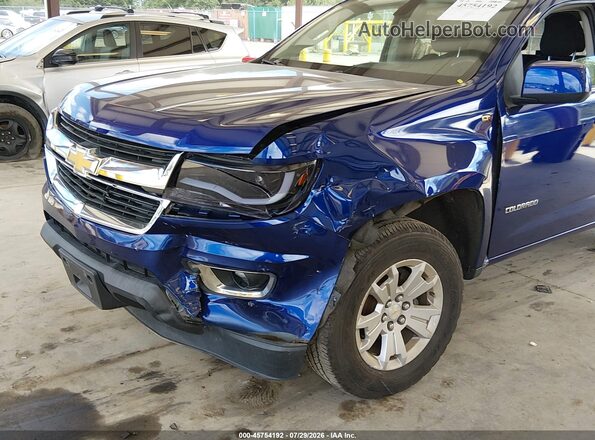 1GCGTCEN3H1242931 2017 CHEVROLET COLORADO Blue წინა ხედი