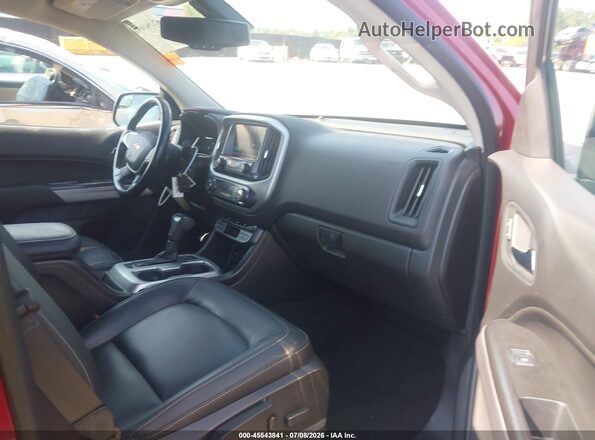 1GCGTCEN3J1254986 2018 CHEVROLET COLORADO Red Vista interior delantera