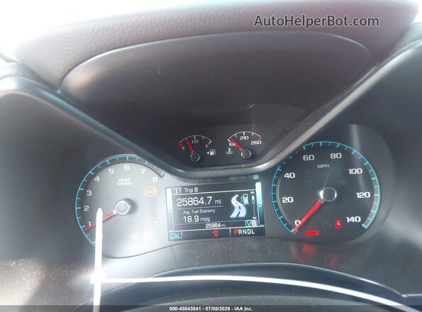 1GCGTCEN3J1254986 2018 CHEVROLET COLORADO Red Vista de los asientos traseros