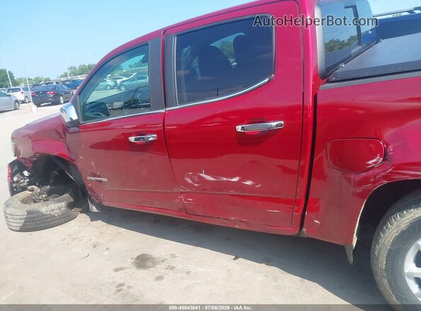 1GCGTCEN3J1254986 2018 CHEVROLET COLORADO Red Vista interior de 360 grados