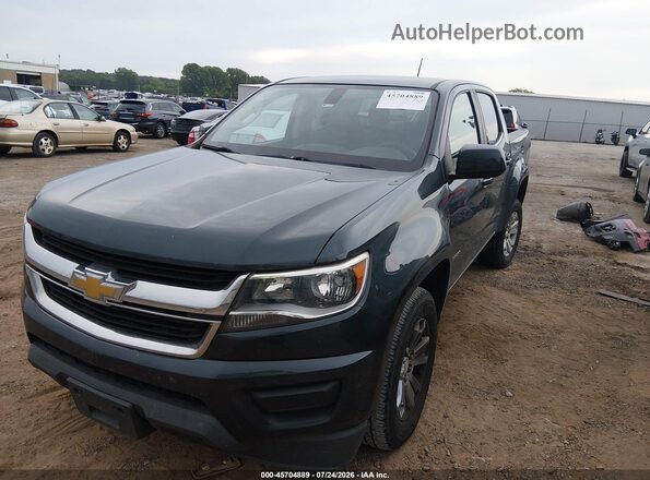 1GCGTCEN3J1255698 2018 CHEVROLET COLORADO Gray Առջևի ձախ երեք քառորդ տեսարան