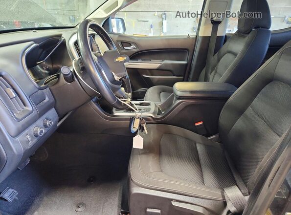 1GCGTCEN3K1207992 2019 CHEVROLET COLORADO Blue წინა სალონის ხედი
