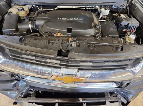 1GCGTCEN3K1207992 2019 CHEVROLET COLORADO Blue უკანა სალონის ხედი