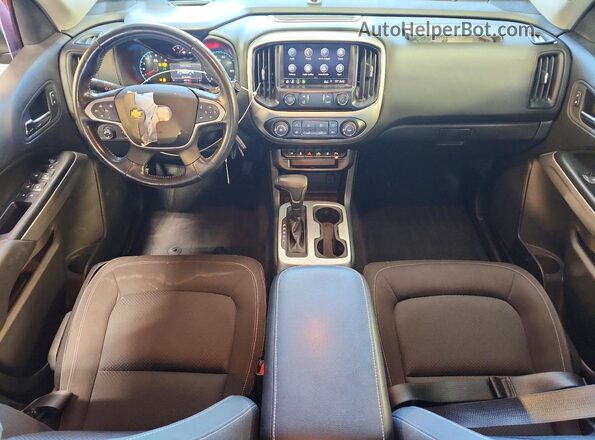 1GCGTCEN3K1207992 2019 CHEVROLET COLORADO Blue წინა პანელის ხედი
