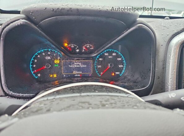 1GCGTCEN3K1214943 2019 CHEVROLET COLORADO Gray Instrument cluster view