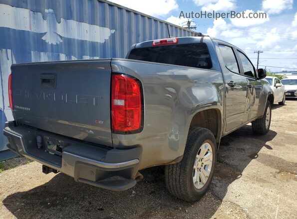 1GCGTCEN3N1102678 2022 CHEVROLET COLORADO Charcoal Задня права чверть