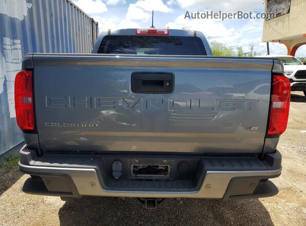 1GCGTCEN3N1102678 2022 CHEVROLET COLORADO Charcoal Вид ззаду
