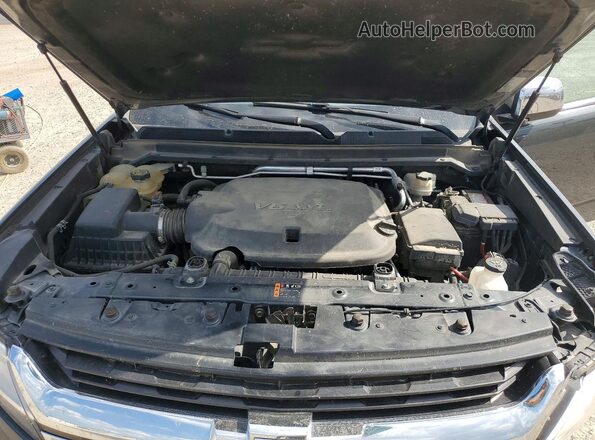 1GCGTCEN4H1185008 2017 CHEVROLET COLORADO Gray Rear interior view