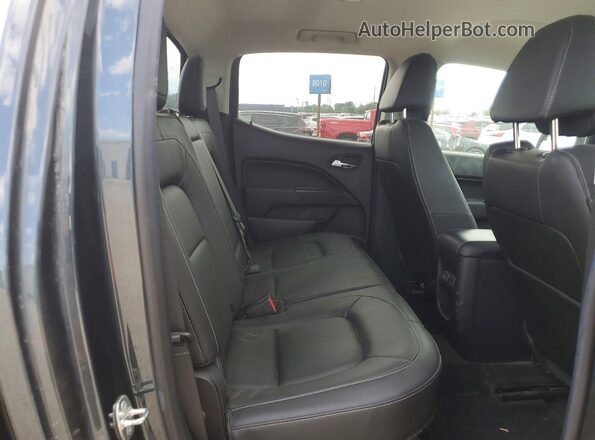 1GCGTCEN4H1185008 2017 CHEVROLET COLORADO Gray Rear seats view