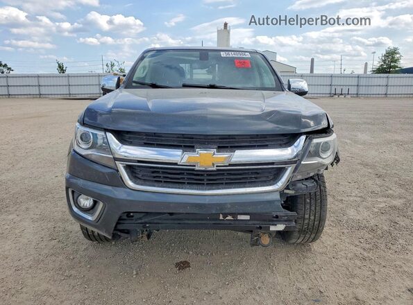 1GCGTCEN4H1185008 2017 CHEVROLET COLORADO Gray Front view