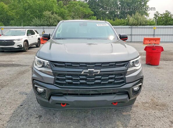 1GCGTCEN4M1107595 2021 CHEVROLET COLORADO Gray წინა ხედი