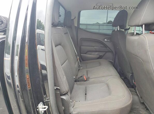 1GCGTCEN5J1307901 2018 CHEVROLET COLORADO Black Vista de los asientos traseros