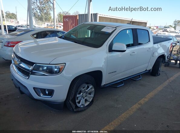 1GCGTCEN5K1148878 2019 CHEVROLET COLORADO White Առջևի ձախ երեք քառորդ տեսարան