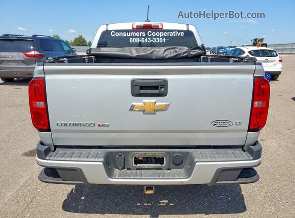 1GCGTCEN5K1193772 2019 CHEVROLET COLORADO Silver Вид ззаду