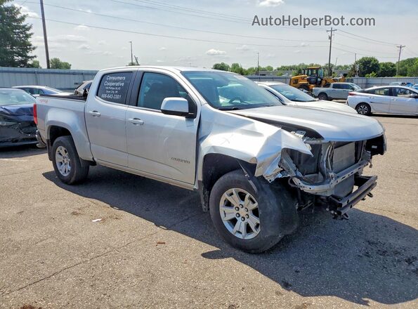 1GCGTCEN5K1193772 2019 CHEVROLET COLORADO Silver Передня права чверть