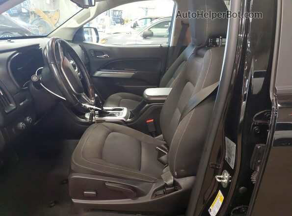 1GCGTCEN5M1274824 2021 CHEVROLET COLORADO Black წინა სალონის ხედი