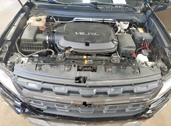 1GCGTCEN5M1274824 2021 CHEVROLET COLORADO Black უკანა სალონის ხედი