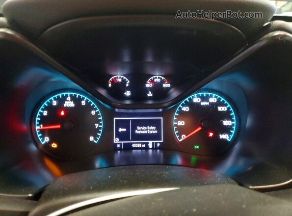 1GCGTCEN5M1274824 2021 CHEVROLET COLORADO Black ხელსაწყოთა პანელის ხედი