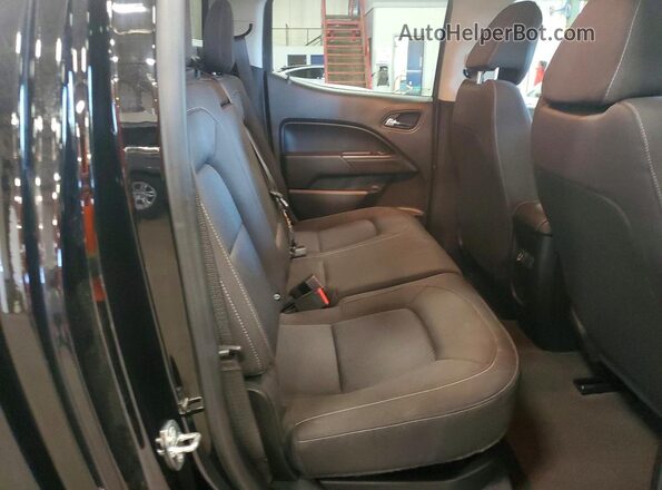 1GCGTCEN5M1274824 2021 CHEVROLET COLORADO Black უკანა სავარძლების ხედი