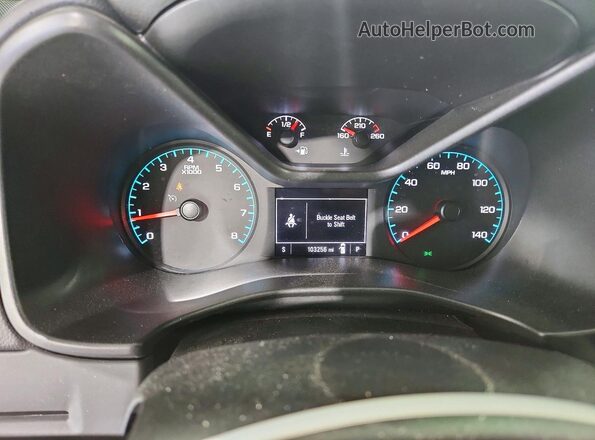 1GCGTCEN5N1242411 2022 CHEVROLET COLORADO White Սարքավորումների վահանակի տեսք