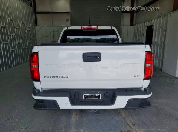 1GCGTCEN5N1242411 2022 CHEVROLET COLORADO White Հետևի տեսք