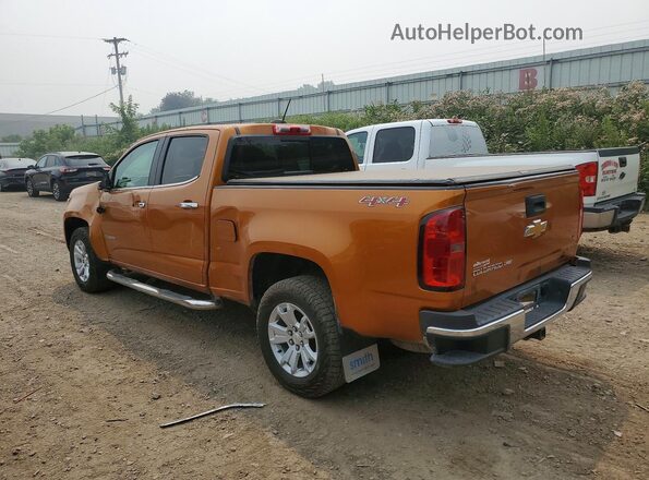 1GCGTCEN6H1289936 2017 CHEVROLET COLORADO Gold Trasero izquierdo