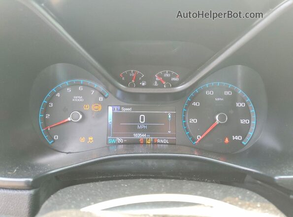 1GCGTCEN6H1289936 2017 CHEVROLET COLORADO Gold Vista del cuadro de instrumentos