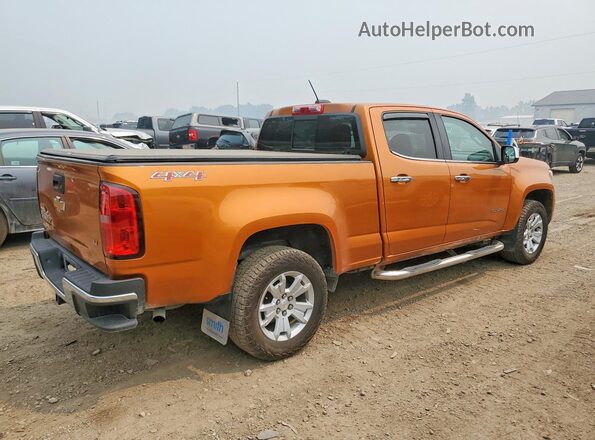 1GCGTCEN6H1289936 2017 CHEVROLET COLORADO Gold Trasero derecho