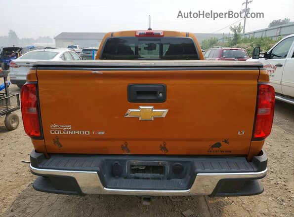 1GCGTCEN6H1289936 2017 CHEVROLET COLORADO Gold Vista trasera